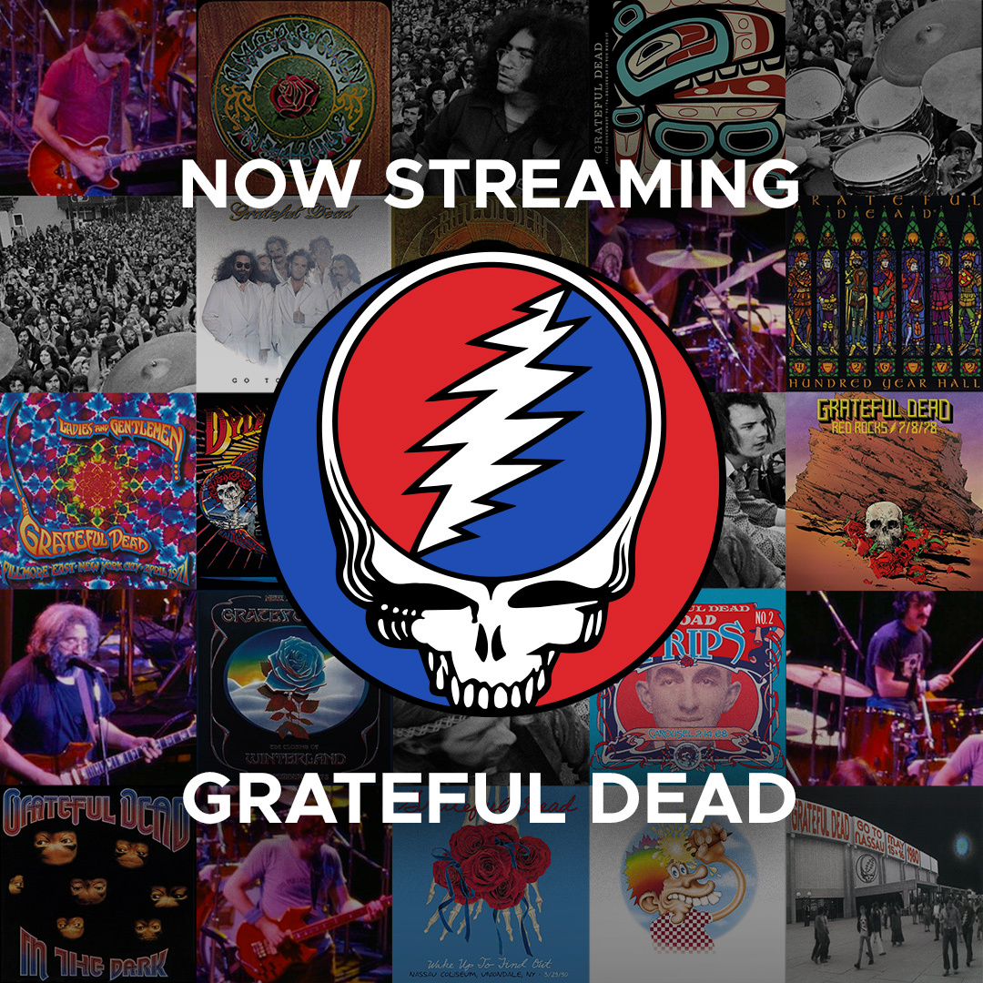 Now Streaming Live Grateful Dead