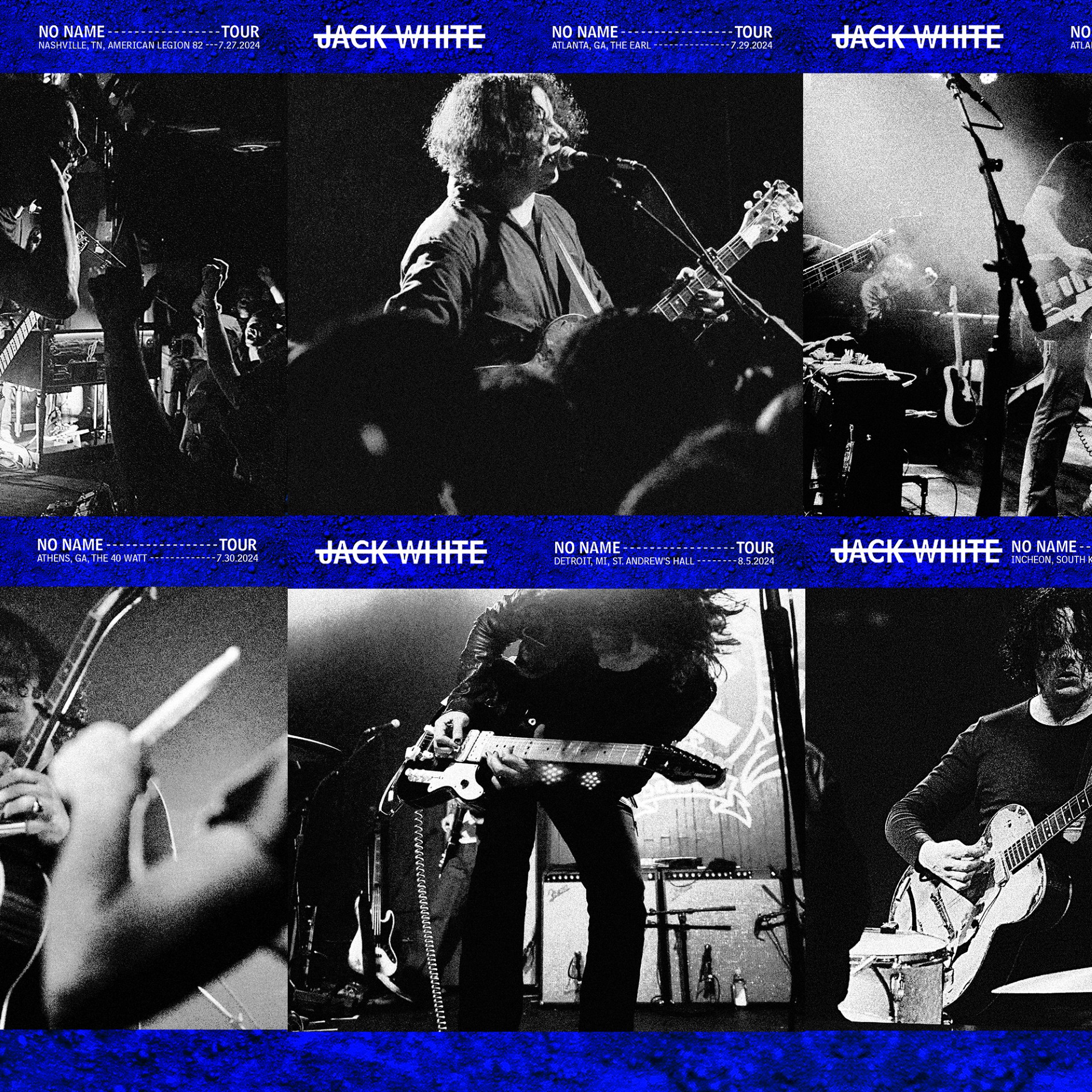 nugs Exclusive: Stream 6 Official Jack White Shows on the No Name Tour